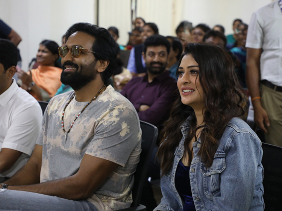 Vishnu Manchu Ginna Promotional Tour Photos